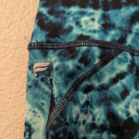 FABLETICS Define Powerhold High-Waisted 7/8 Leggings Tide Pool Medium - Picture 5 of 10